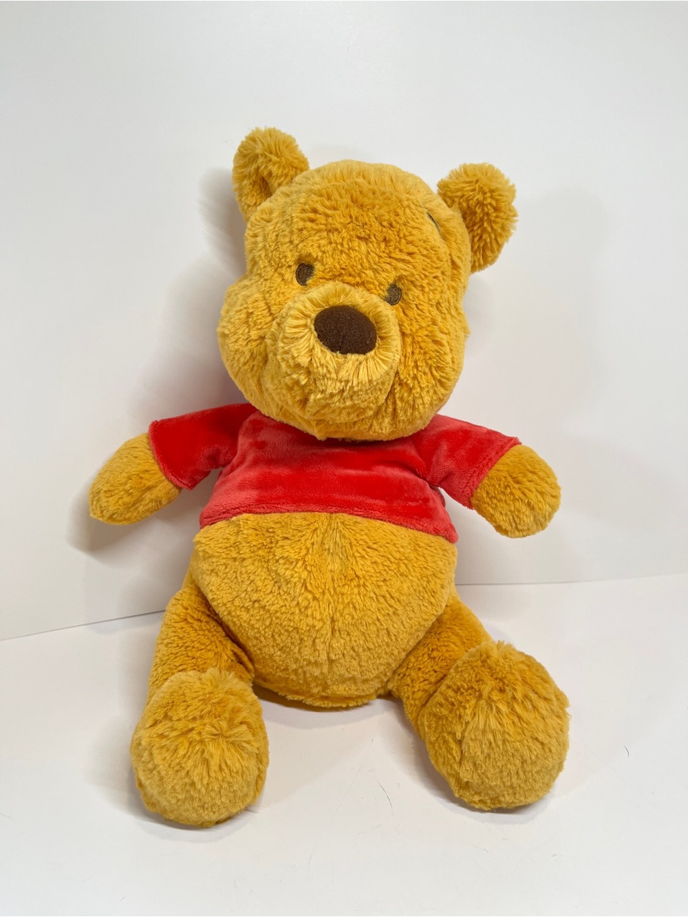 Disney Gund Classic Winnie The Pooh Plush Stuffed Animal Toy Sewn Eyes 15" Cute